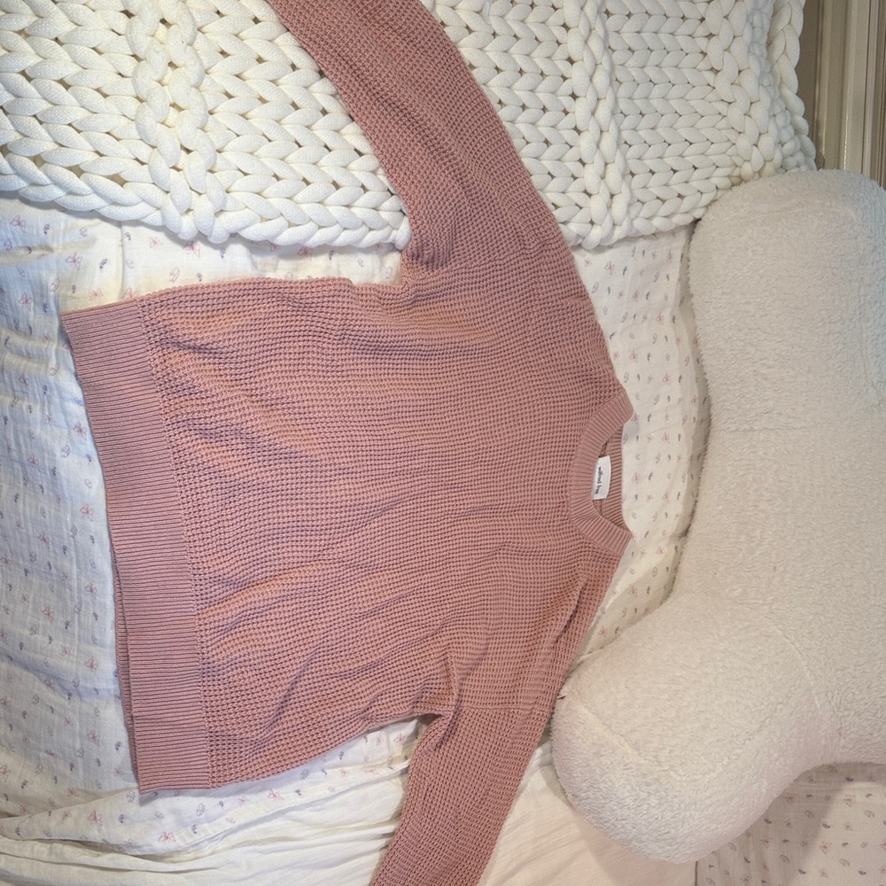 Aritzia Pink Sweater